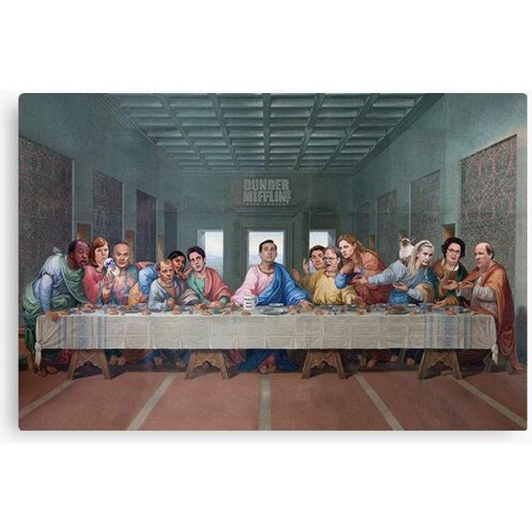 The Last Supper Office Edition Canvas-image