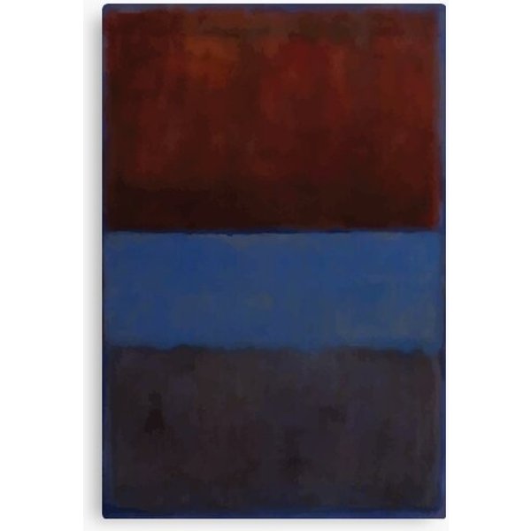 Mark Rothko | No. 61 (Rust And Blue) Canvas-image