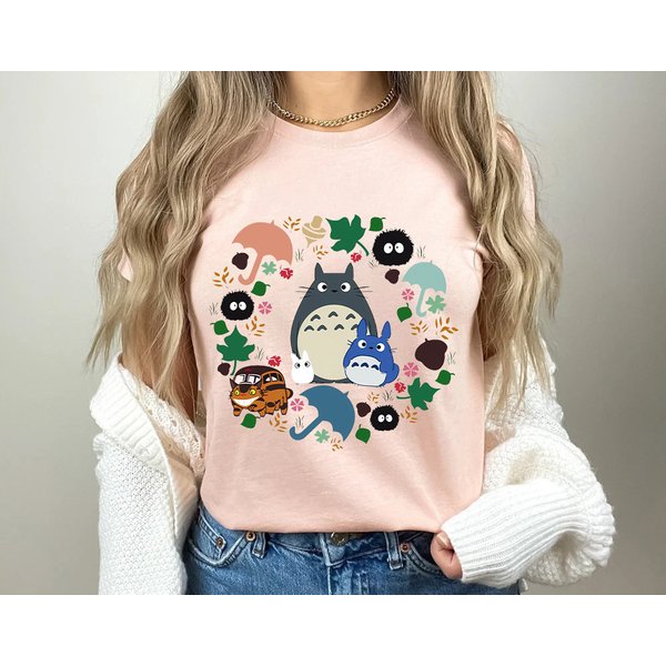 Unisex Totoro Shirt, My Neighbour Totoro, Totoro Shirt, Ghibli Anime-image