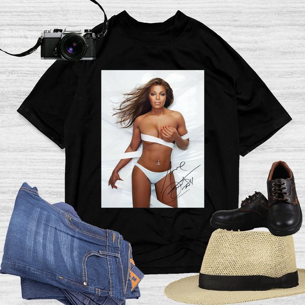 Janet Jackson Signature T-Shirt, Janet Jackson Together Again Tour 2023 Shirt-image