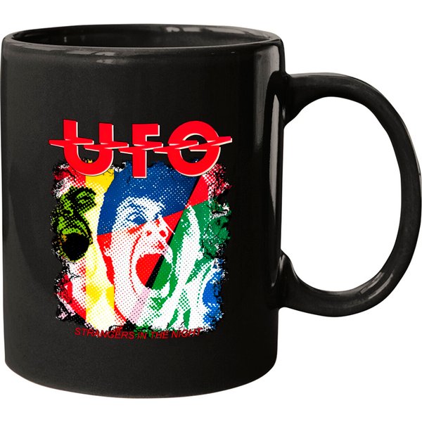 Ufo Band Mugs, Vintage 1979 Ufo World Tour Rock Concert Mugs-image