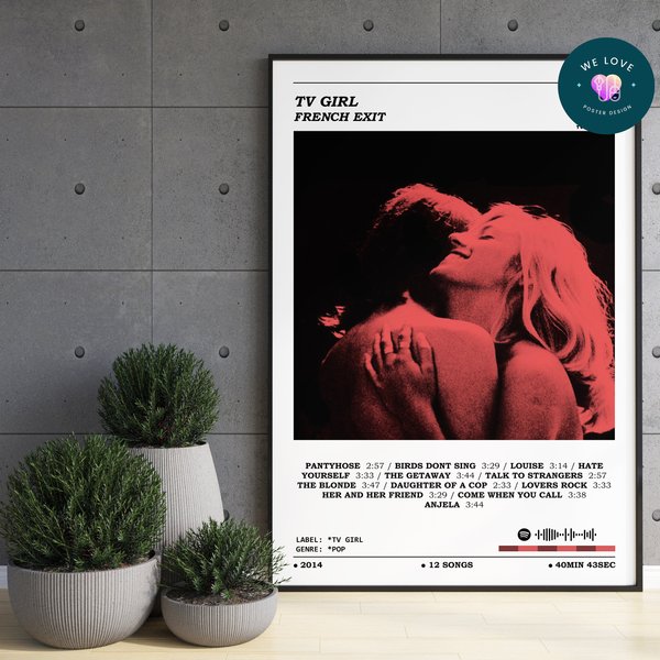 Tv Girl - French Exit Album Poster / Tv Girl Poster-image