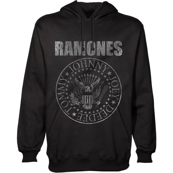 Ramones Unisex Pullover Hoodie: Presidential Seal