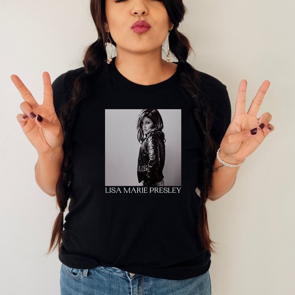 Lisa Marie Presley - Tribute Tee Shirt, Lisa Marie Memorial T Shirt-image