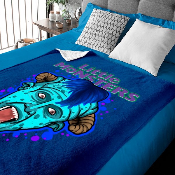 Little Monsters Maurice - Little Monsters - Baby Blankets-image