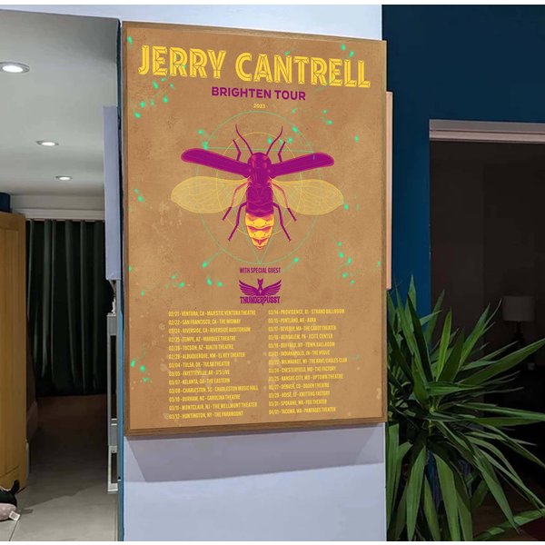 Jerry Cantrell Brighten Tour 2023 Poster-image