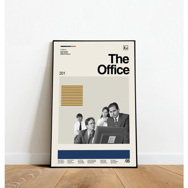The Office Poster - Tv Show - Minimalist Art-image