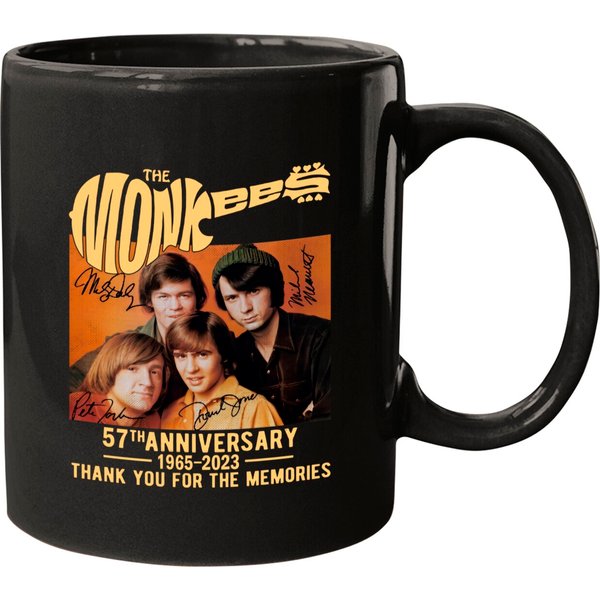 Vintage The Monkees 57Th Anniversary 1966-2023 Mugs, The Monkees Mugs Fan Gifts-image