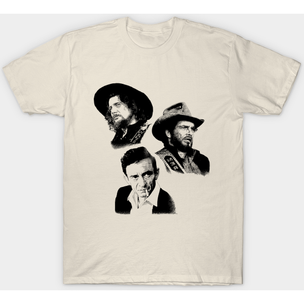 Legends Of Outlaw Country - Johnny Cash - T-Shirt-image