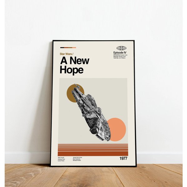A New Hope Vintage Poster-image