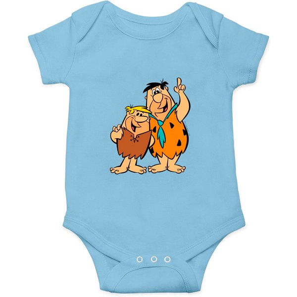 Barney Rubble And Fred Flintstone Onesies