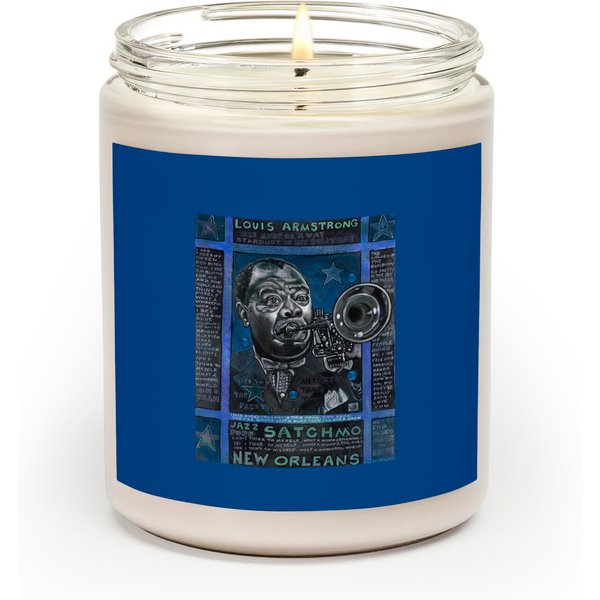 Louis In Blue - Louis Armstrong - Scented Candles-image