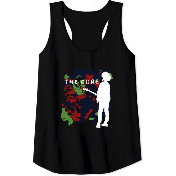 The Cure Tank Tops, The Cure Band Vintage Tank Tops-image