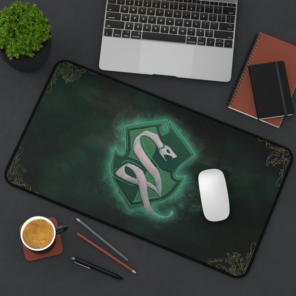 Slytherin Hogwarts Legacy Harry Potter Gaming Desk Mat-image