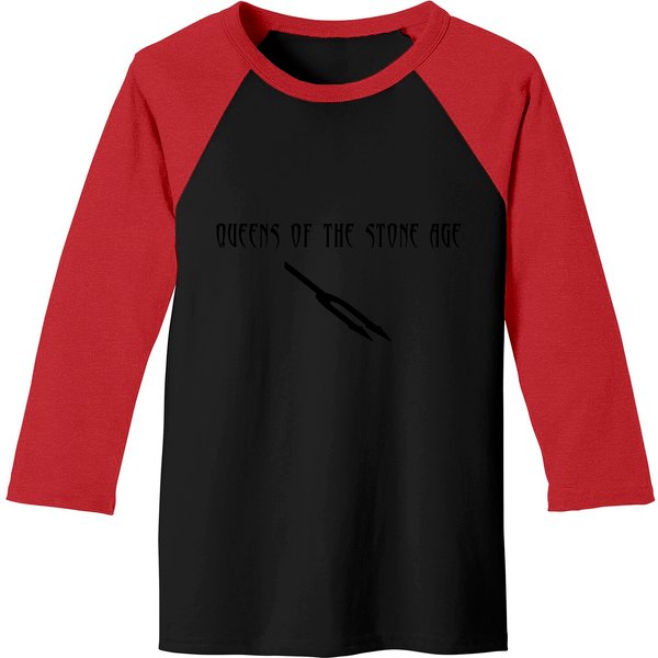 Queens Of The Stone Age Baseball Tees - Deaf Songs - Unisex Official Licensed Design - Worldwide Shipping-image