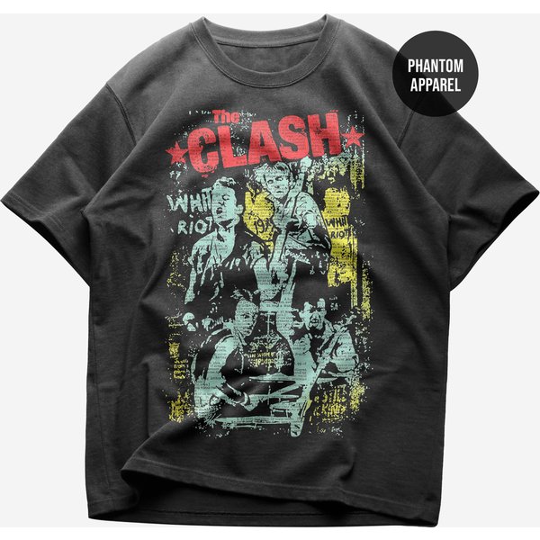 The Clash T-Shirt - Rock Band Shirt - Should I Stay Or Should I Go - London Calling-image