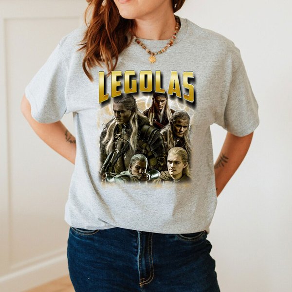 Liited Legolas Vintage Unisex T-Shirt, Vintage Legolas T-Shirt-image