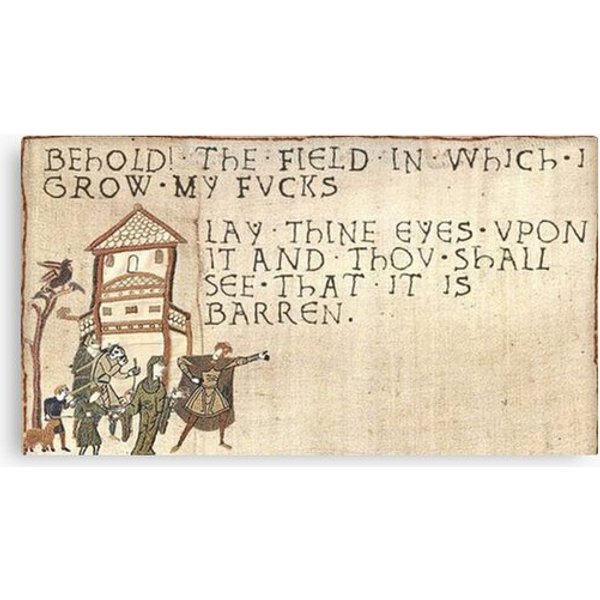 Behold The Field! Canvas-image