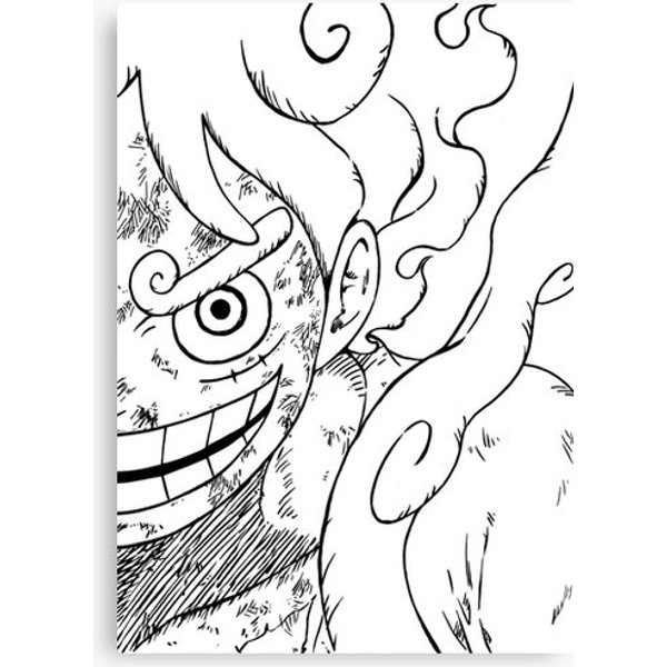 Luffy Gear 5 Ii Canvas-image