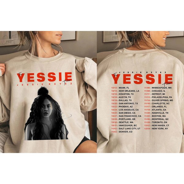 Jessie Reyez Shirt - The Yessie Tour Concert 2022 Shirt-image