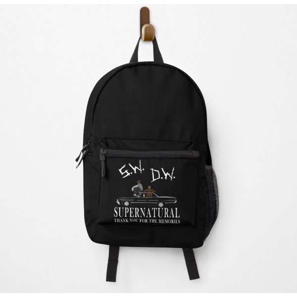Limited Edition Supernatural Family Dont End With Blood Season 15s Backpack