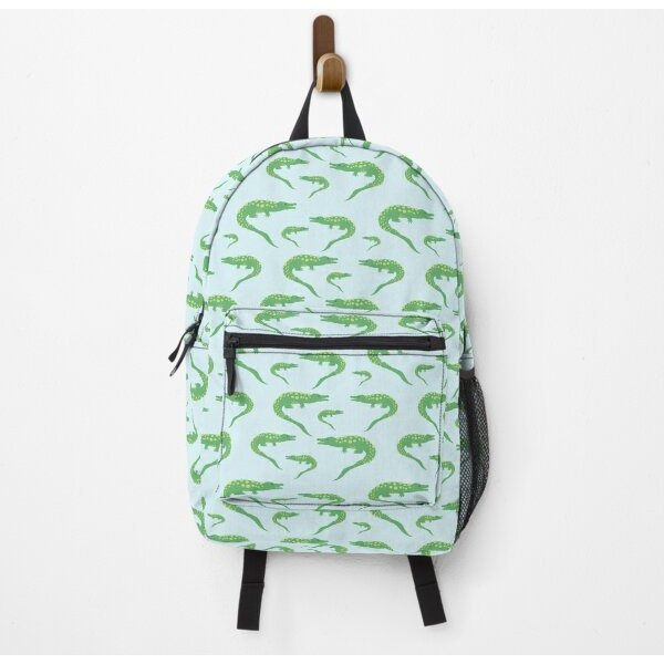 Green Alligator Backpack-image