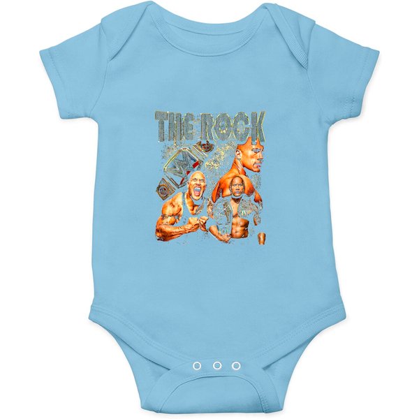 Vintage Onesie Featuring The Rock-image