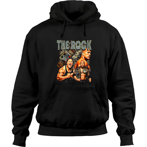 Vintage Hoodie Featuring The Rock-image
