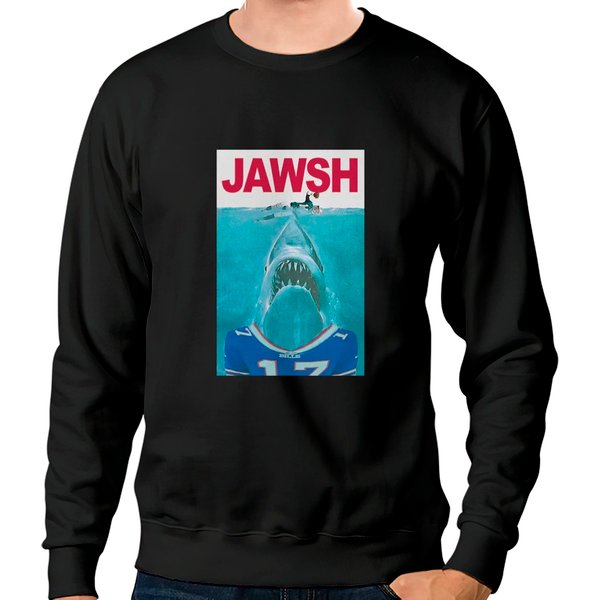 Jaws - Josh Allen Sweatshirts-image
