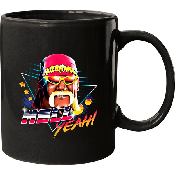 Vintage Hulk Hogan Star Heavy Mugs, Vintage 1994 Hulk Hogan Mugs-image
