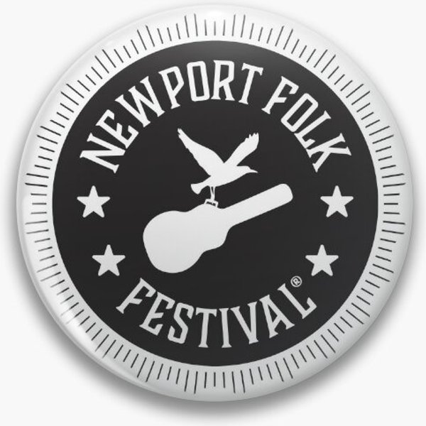 Newport Folk Festival Pin Button-image