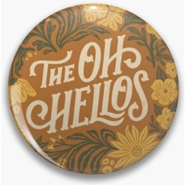 The Oh Hellos Pin Button-image