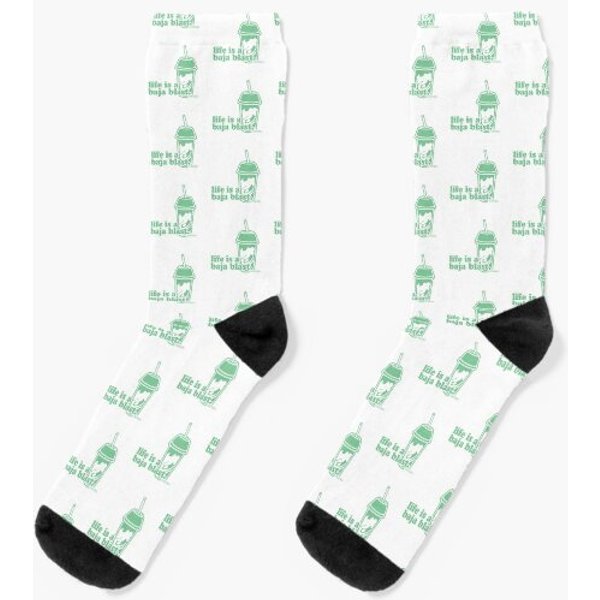 Life Is A Baja Blast Socks-image