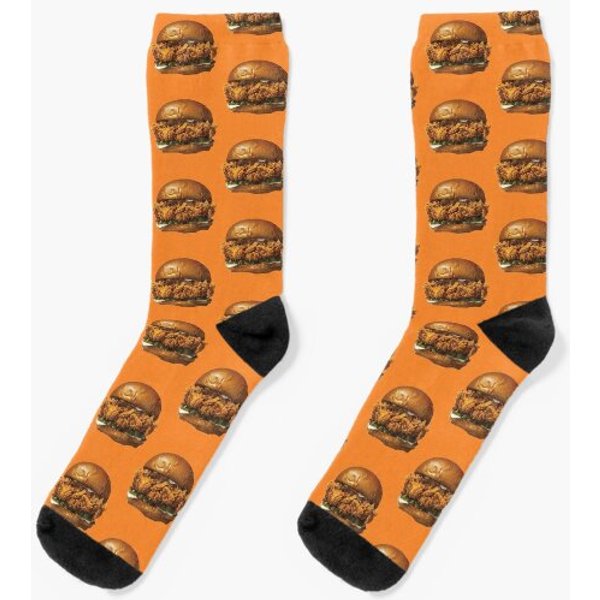 Popeyes Chicken Sandwich Socks-image