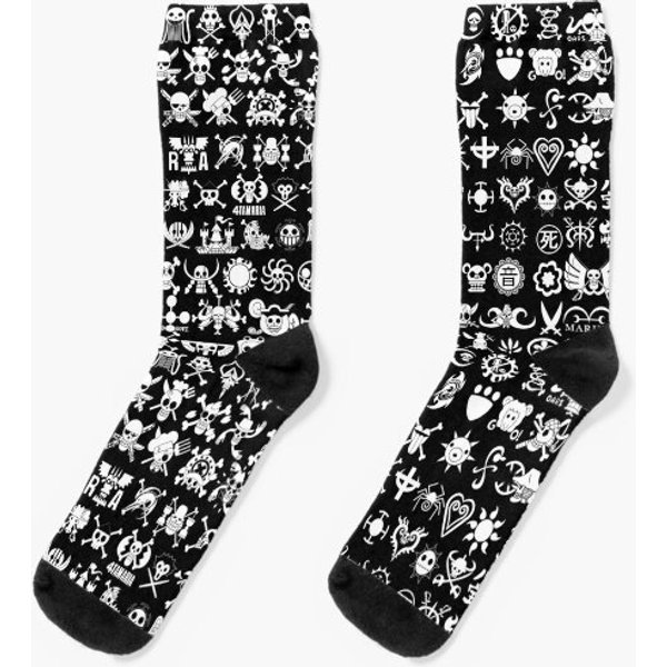 One Piece Jolly Roger 2 Socks-image