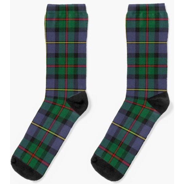 Clan Macleod Tartan (Sta 1583, Modern) Socks-image