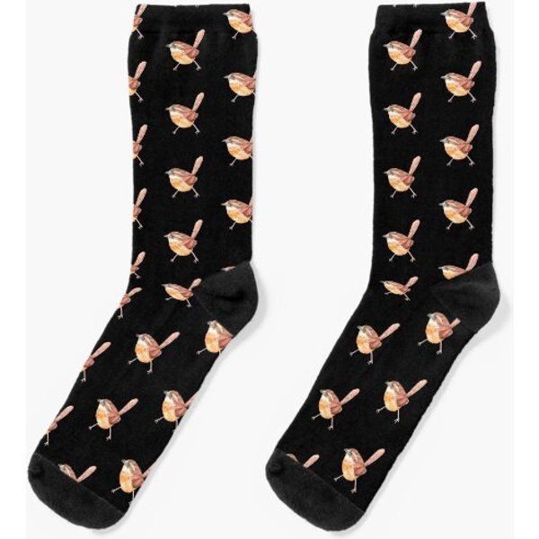Carolina Wren Socks-image