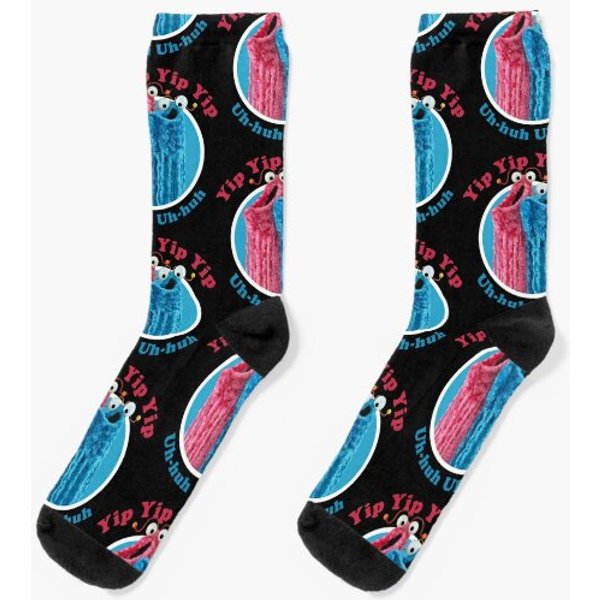 Yip Yip Yip Uh-Huh Fun Socks-image