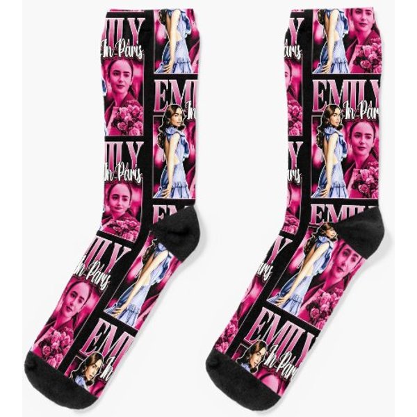 Emily In Paris Vintage Socks