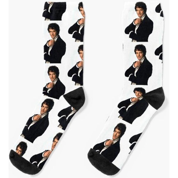 Colin Firth As Mr Darcy In Pride & Prejudice Socks-image