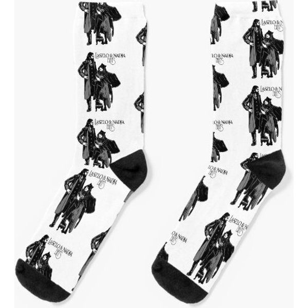 Laszlo And Nadja Fleetwood Mac Socks-image