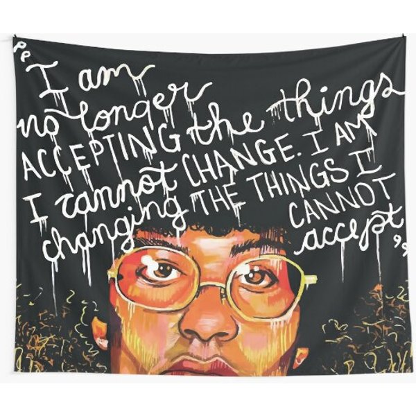 Angela Davis Tapestry-image
