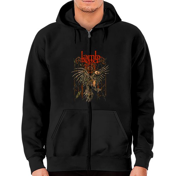 Lamb Of God Band Zip Hoodies