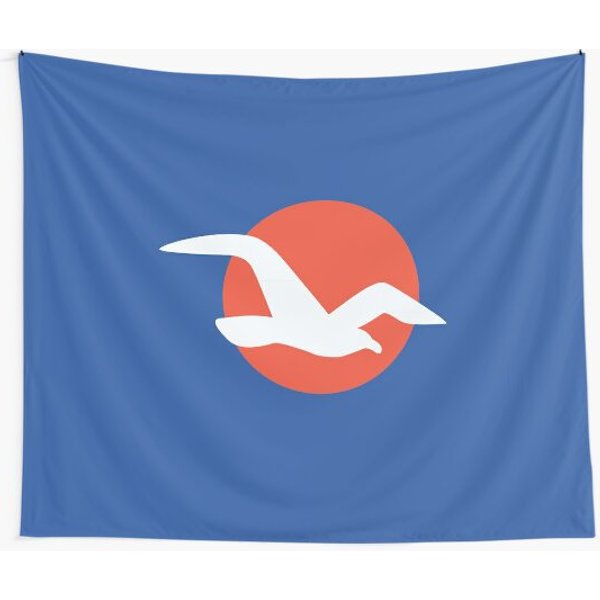The People’S Republic Of Martha’S Vineyard Revolution Flag Tapestry-image