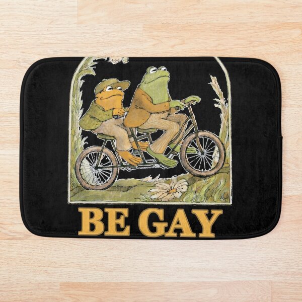 Frogs Shirt Toads Bath Mat-image