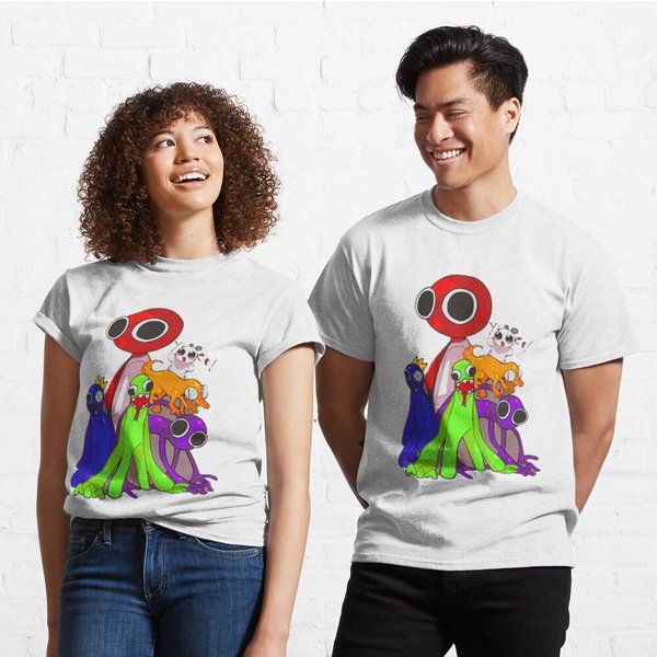 Blue Rainbow Friends T-Shirt-image