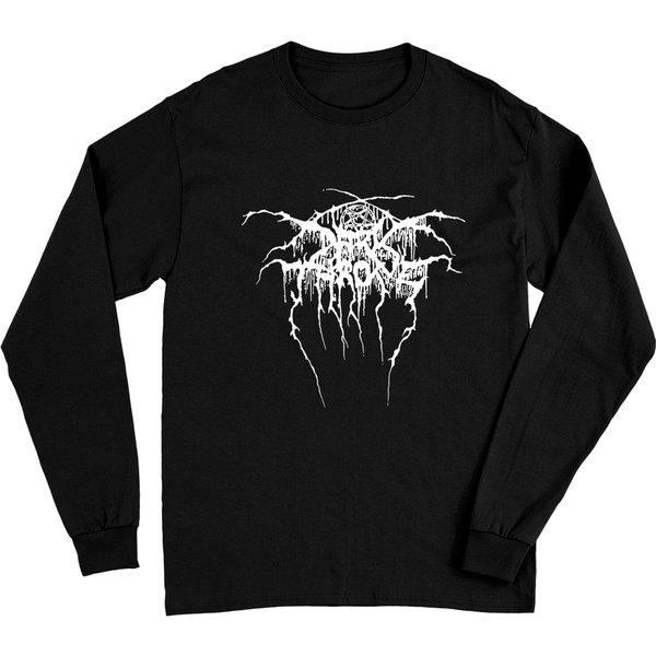 Darkthrone - Band Logo - High Quality Print Design Long Sleeves-image