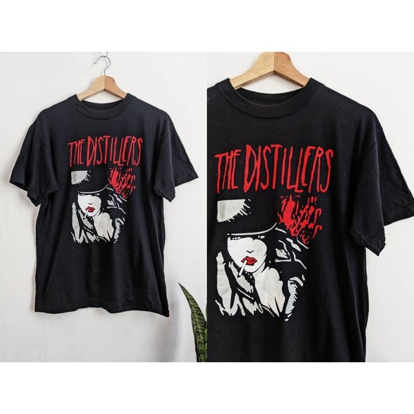 Vintage The Distillers Merch T-Shirt The Smiths-image
