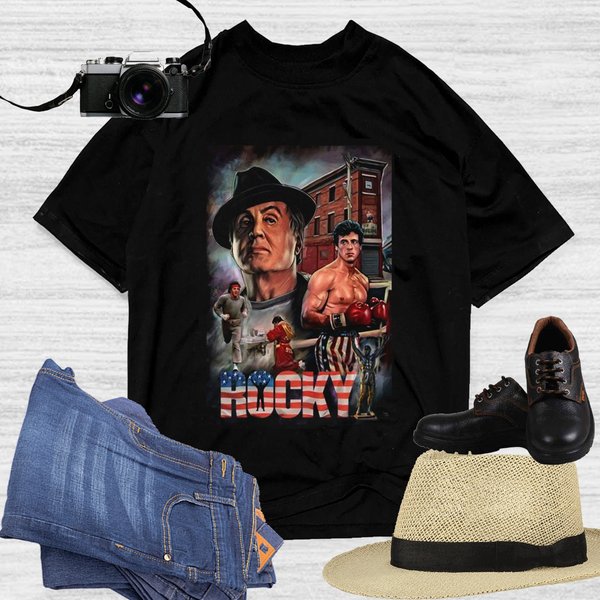 Rocky Balboa America T-Shirt, American Classics Rocky-image