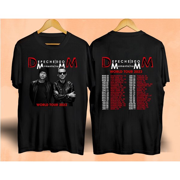 2023 Depeche Mode Memento Mori World Tour T-Shirt, Depeche Mode Tour 2023 Shirt-image